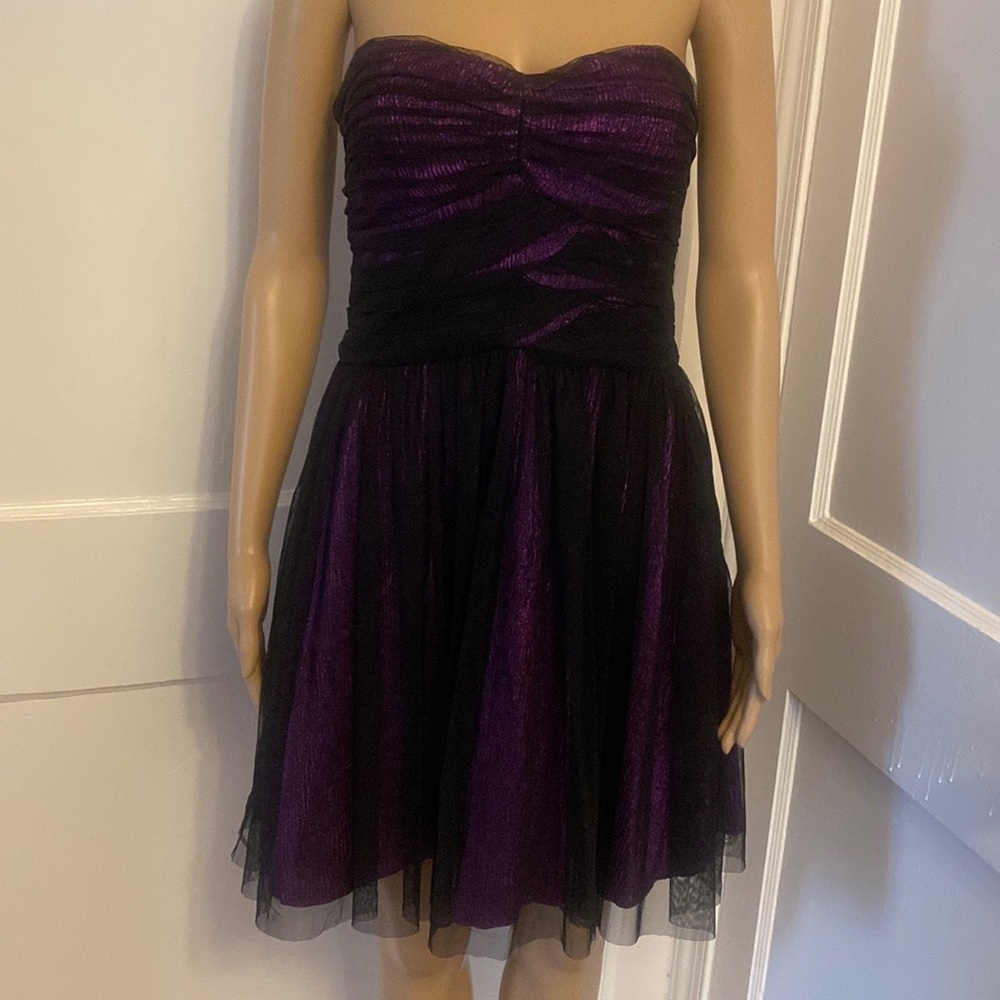 Purple Cocktail Dress